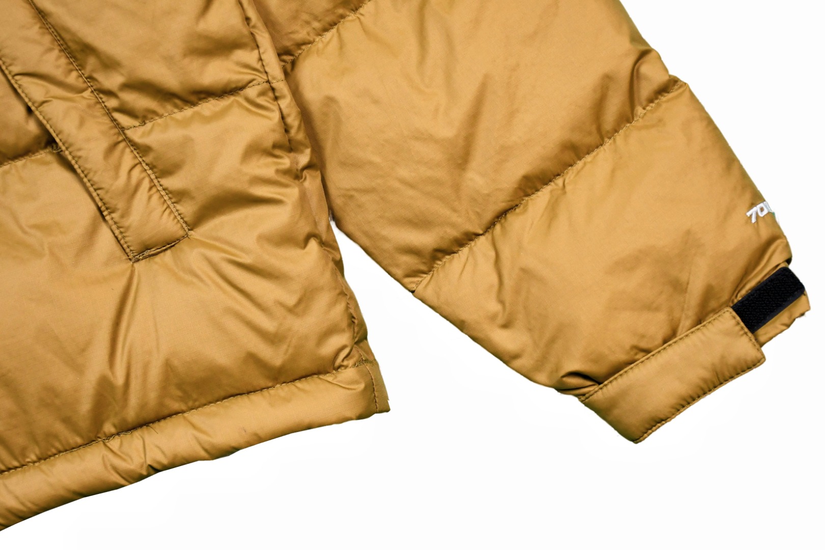 the n0*h f**e t*f  1996 down jacket gold