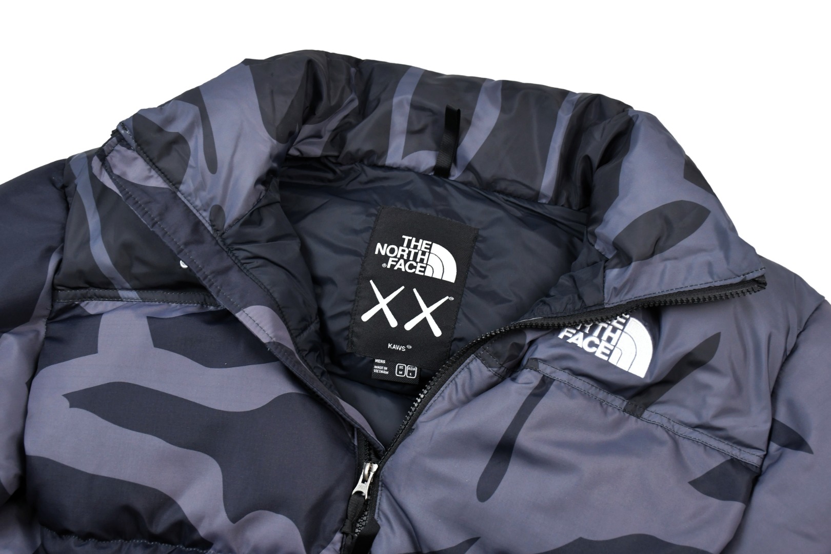kaws x the n0*h f**e t*f  1996 down jacket