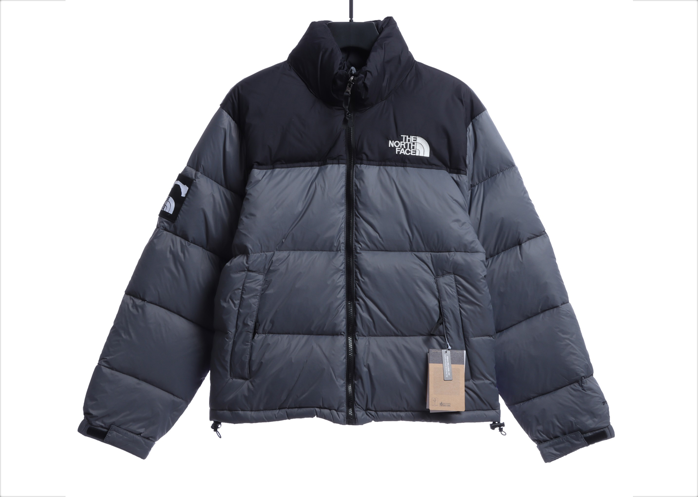 the n0*h F**e colorful snow mountain print down jacket 2021