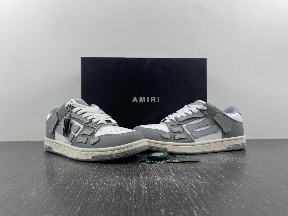 AMIRI Skel Top Grey Red MFS003-043