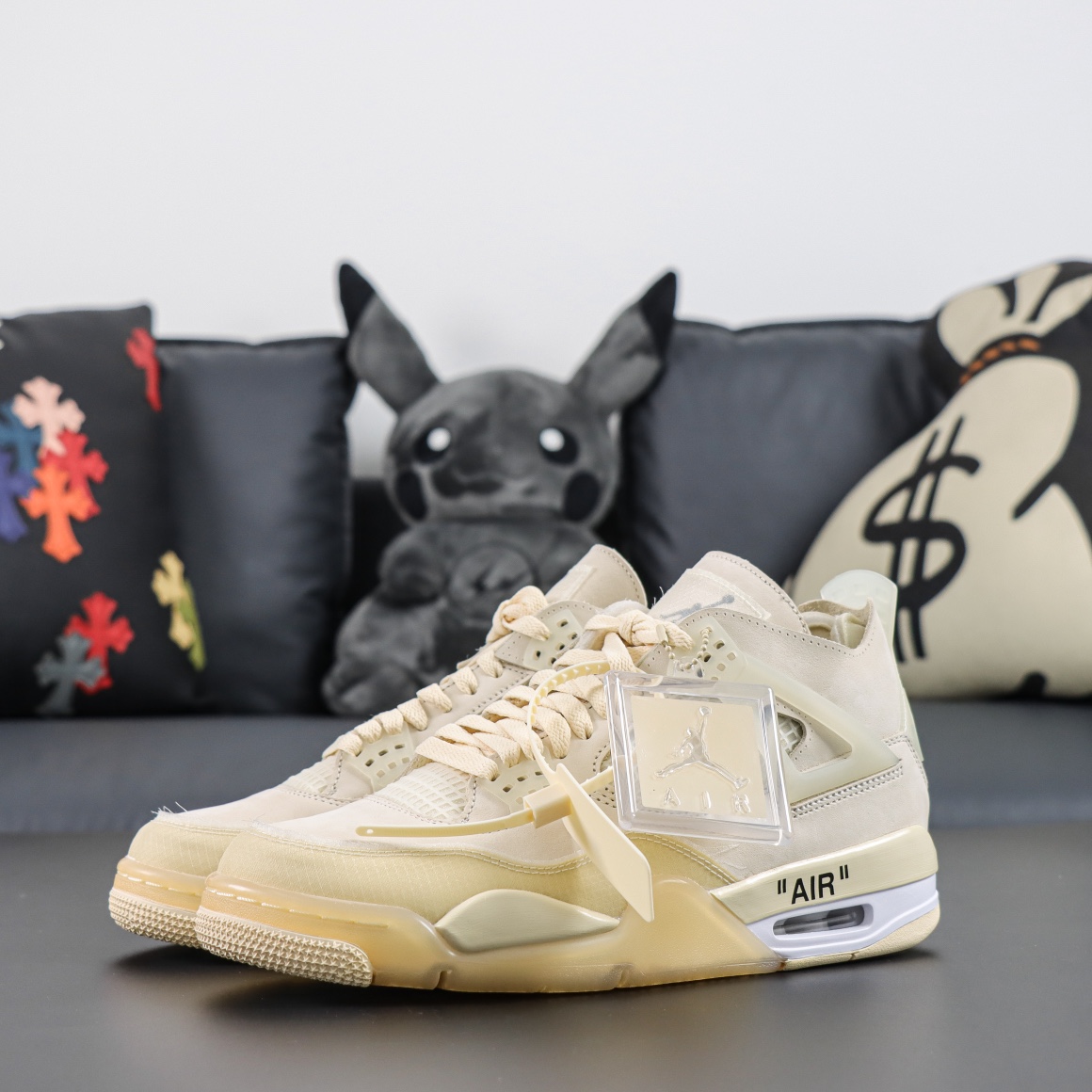 Max US16 Jordan 4 Retro Off-White Sail CV9388-100