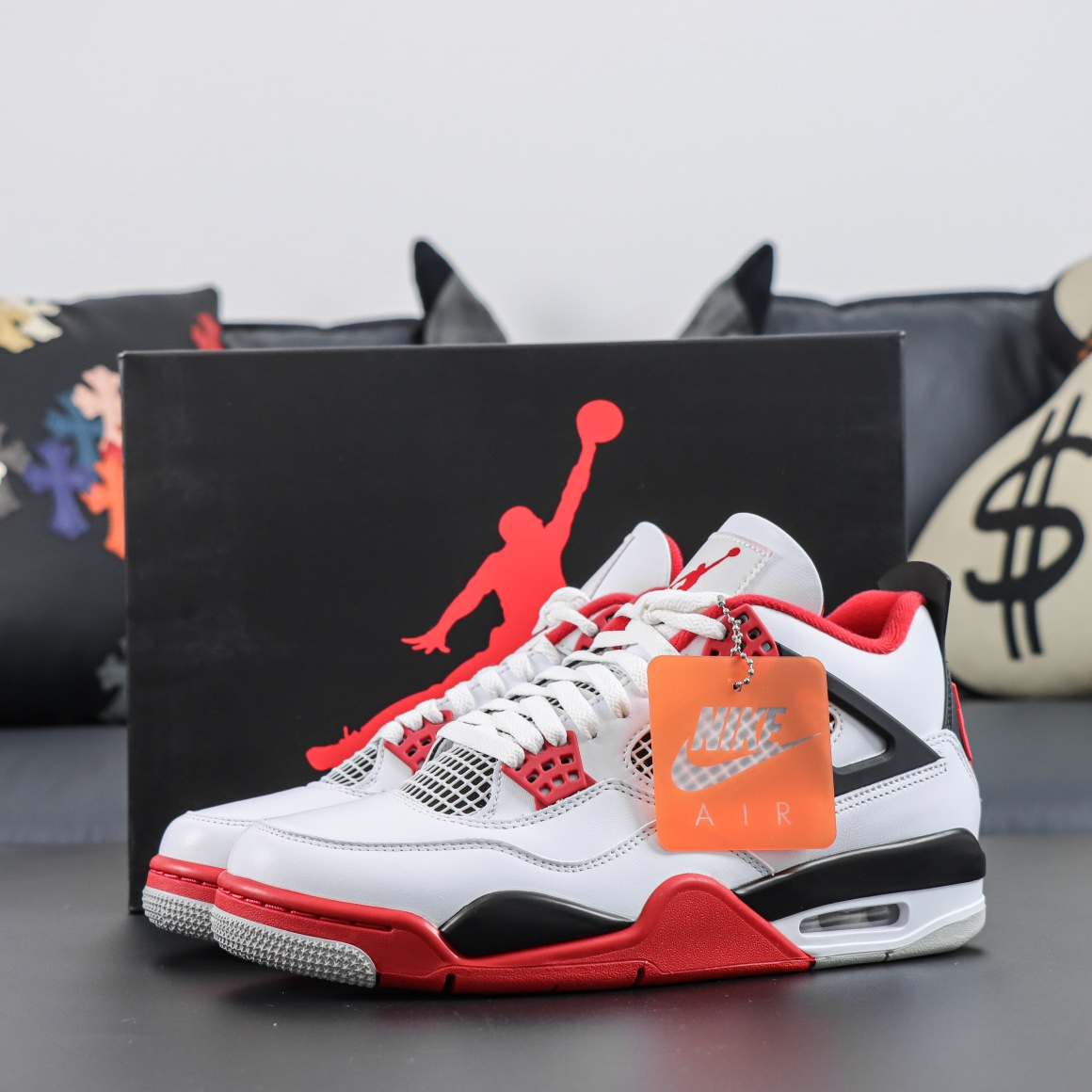 Max US16 Jordan 4 Retro "Fire Red DC7770-160