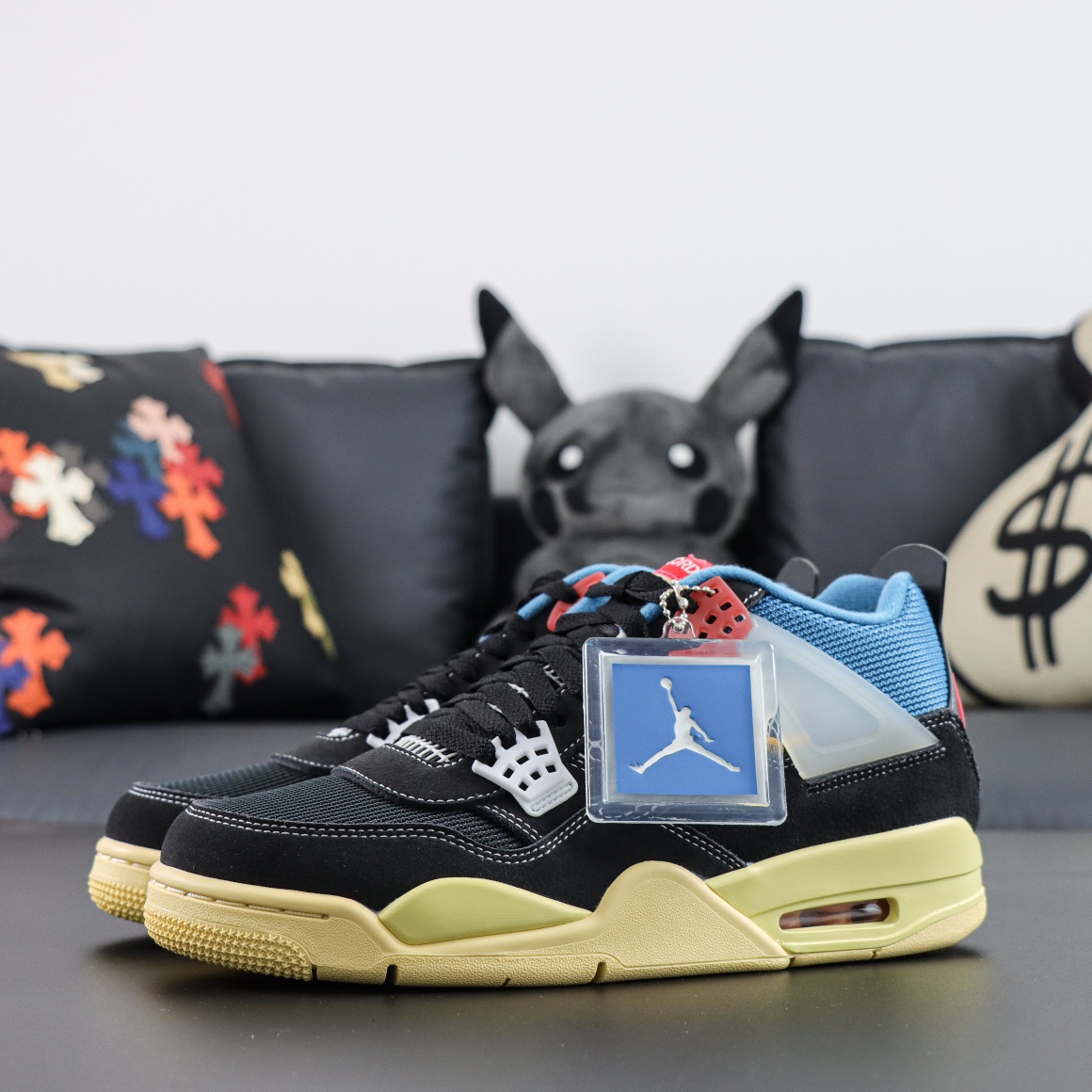 Max US16 Jordan 4 Retro Union Off Noir DC9533-001