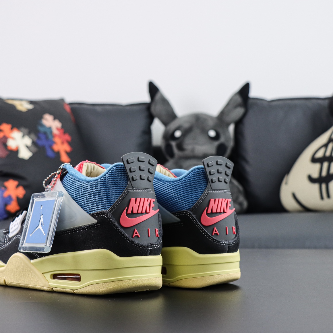 Max US16 Jordan 4 Retro Union Off Noir DC9533-001
